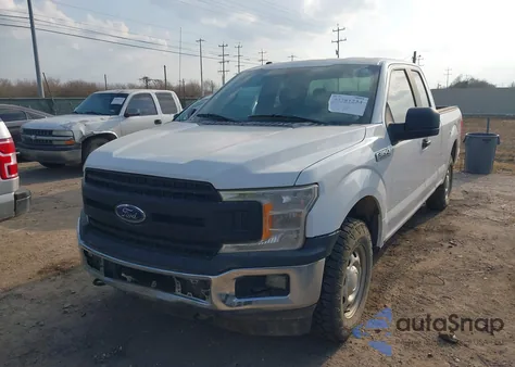 2018 Ford F-150 Xl z USA, uszkodzony, nr VIN 1FTFX1E58JFA09012